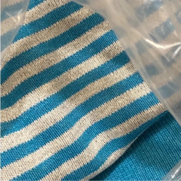 Peter Millar Blue and Gray Zip Up Sweater - Picture 4 of 6